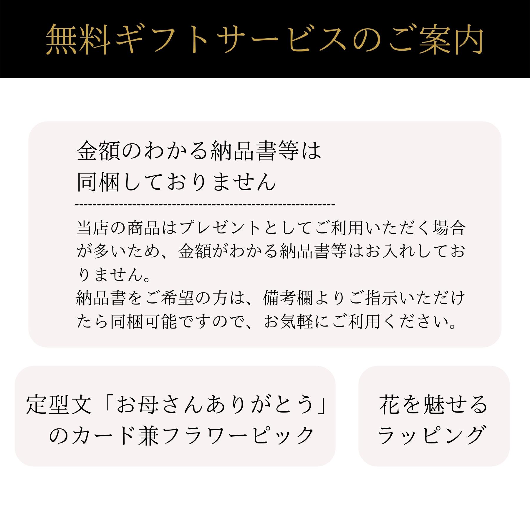 母の日ギフトサービス(定型文)
